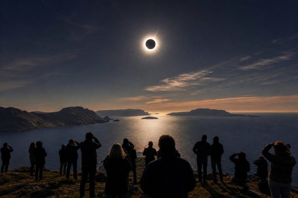 Eclipsa totală de soare: Prețuri astronomice de 5.000 € pe noapte în Spania!
