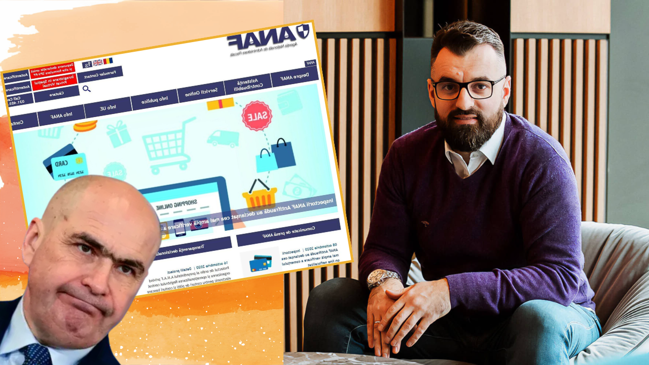 Umilință ANAF: Un clujean a refăcut site-ul în 2 ore! Guvernul îl vrea angajat cu disperare