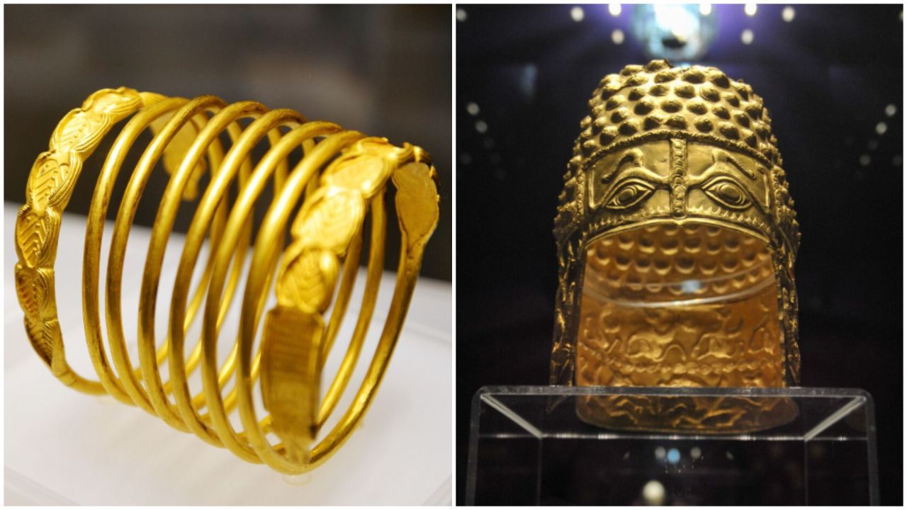 Coiful dacic de la Coțofenești: Imagini spectaculoase cu obiectul descoperit recent!