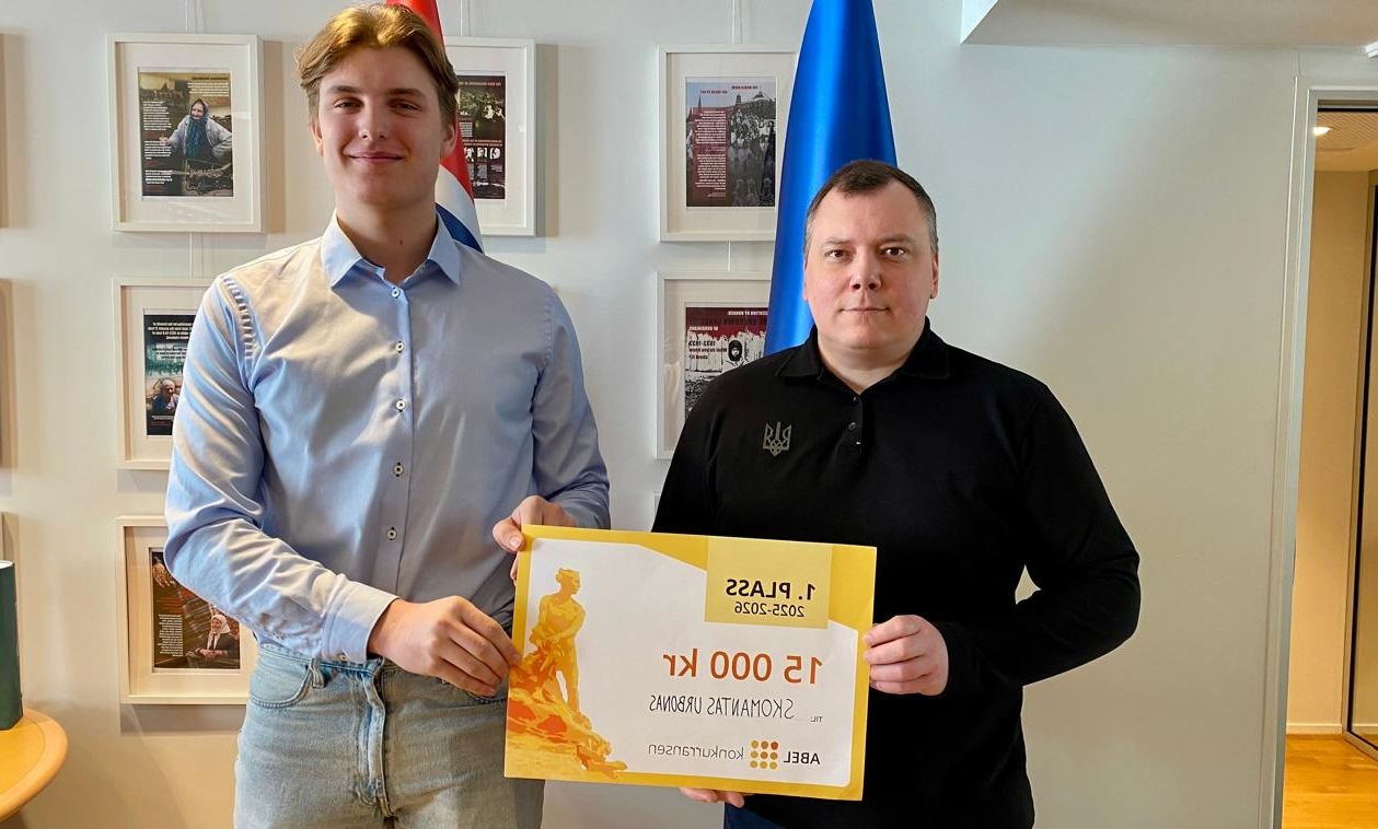 Adolescent norvegian, gest impresionant: A donat Ucrainei tot premiul câștigat la matematică