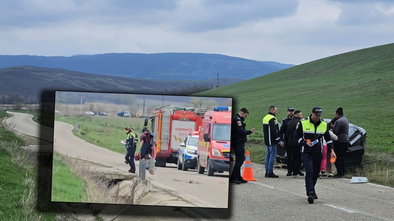 Tragedie în Vaslui: Tată mort, fiică rănită grav după ce mașina s-a izbit de un cap de pod