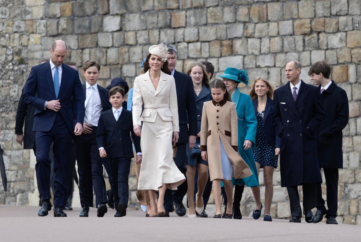 Familia Regală, la slujba de Paște la Windsor. Primele sărbători fără Prințul Andrew