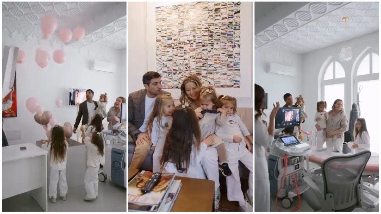 Laura Cosoi a dezvăluit sexul bebelușului! Reacția adorabilă a fiicelor: „E o surioară!”