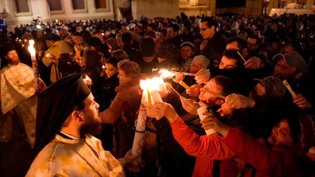 Sfânta Lumină de la Ierusalim vine în România și la Paștele din 2026!