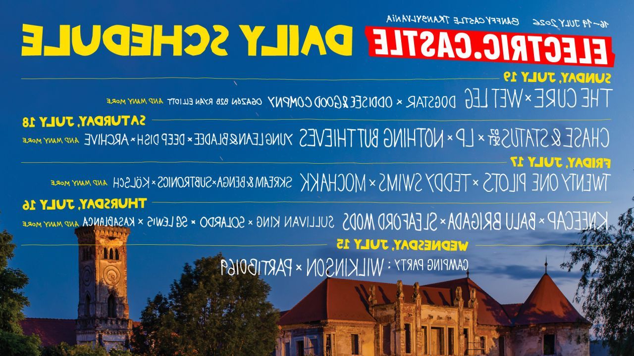 Electric Castle 2026: Descoperă când urcă pe scenă The Cure, twenty one pilots și Teddy Swims!