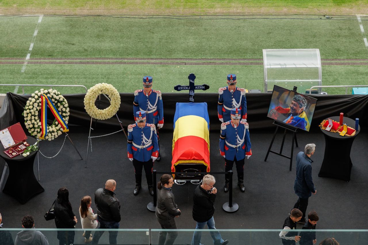 Mircea Lucescu, înmormântat cu onoruri militare: Detalii despre ceremonie și locul de veci