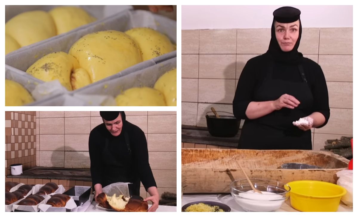 Rețeta secretă de cozonaci a măicuțelor de la Mănăstirea Adam: pufoși și aromați ca-n copilărie