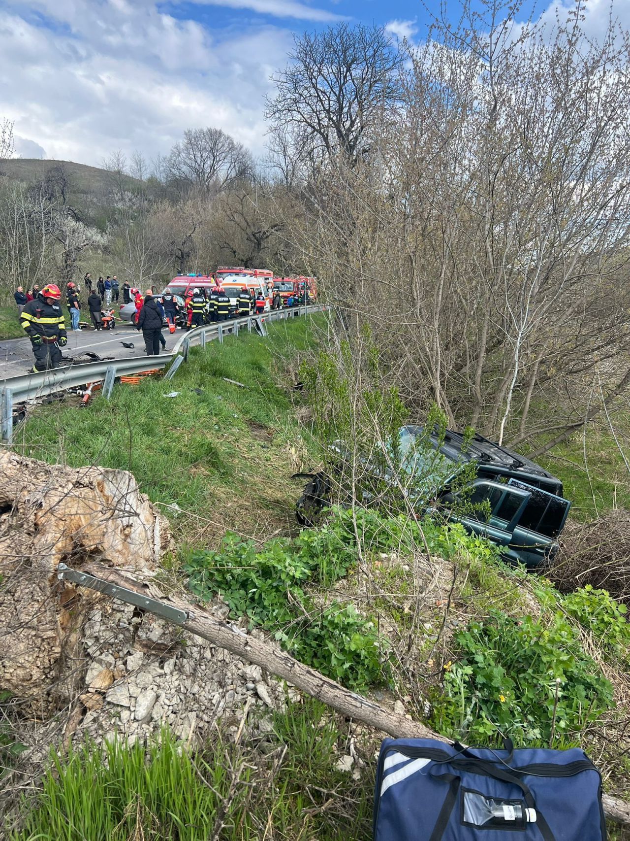 Tragedie în Sibiu: Plan roșu după un accident rutier cu șapte răniți