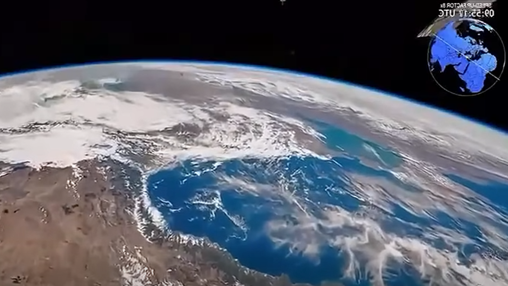 Marea Neagră, așa cum nu ai mai văzut-o! Imagini spectaculoase din spațiu, surprinse de Orion (Artemis II)