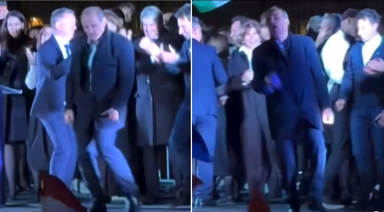 Tsunami de bucurie în Budapesta: Politicianul cu "dansul victoriei" a devenit viral!