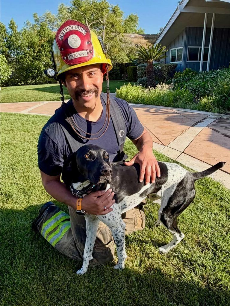 Erou cu patru picioare: Câinele care și-a salvat familia dintr-un incendiu!