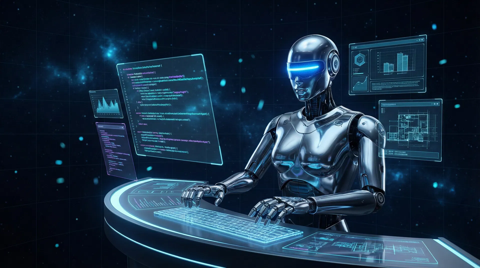 AI operating a computer