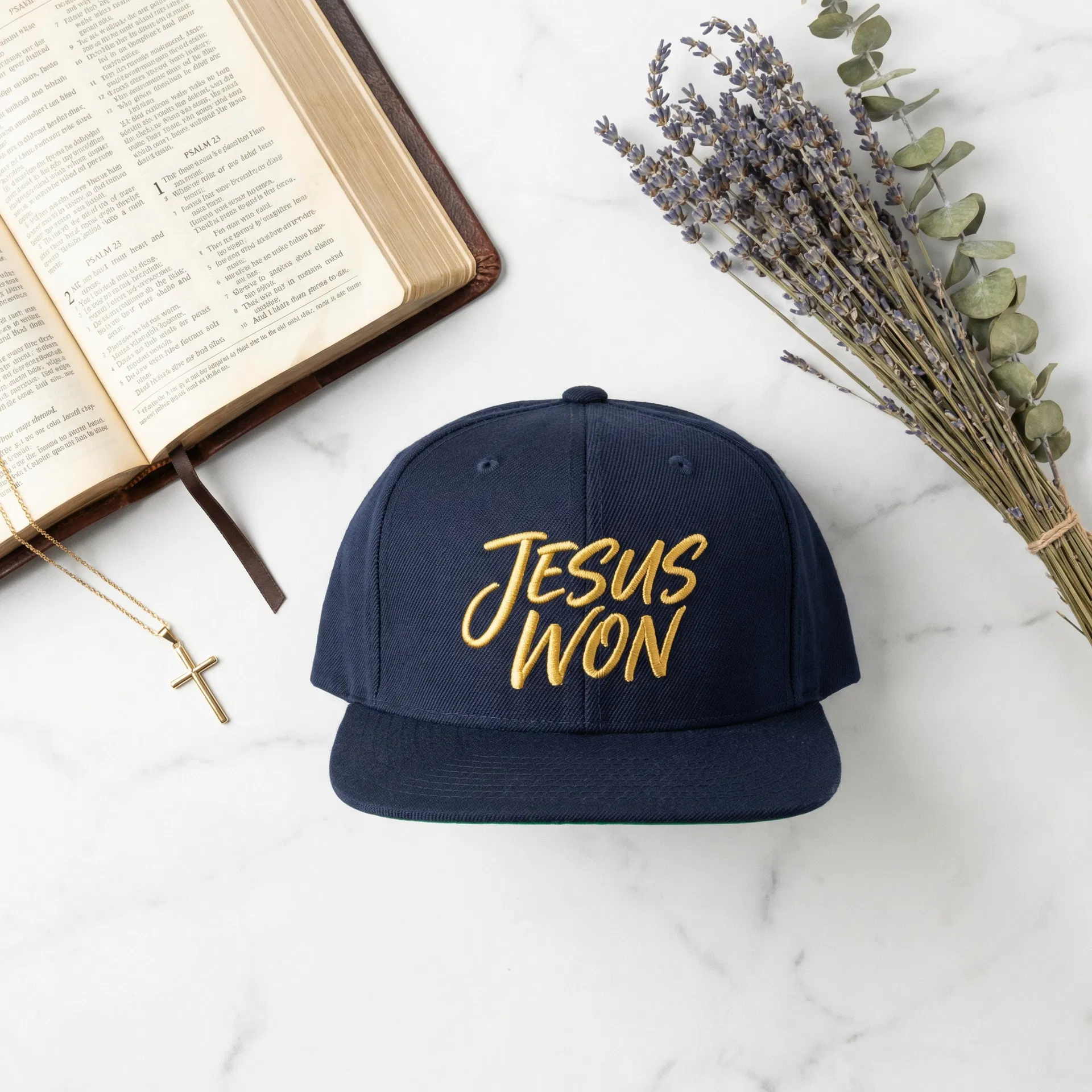 The perfect cap for every believer 🙏 #JesusWonFashion #ChristianApparel