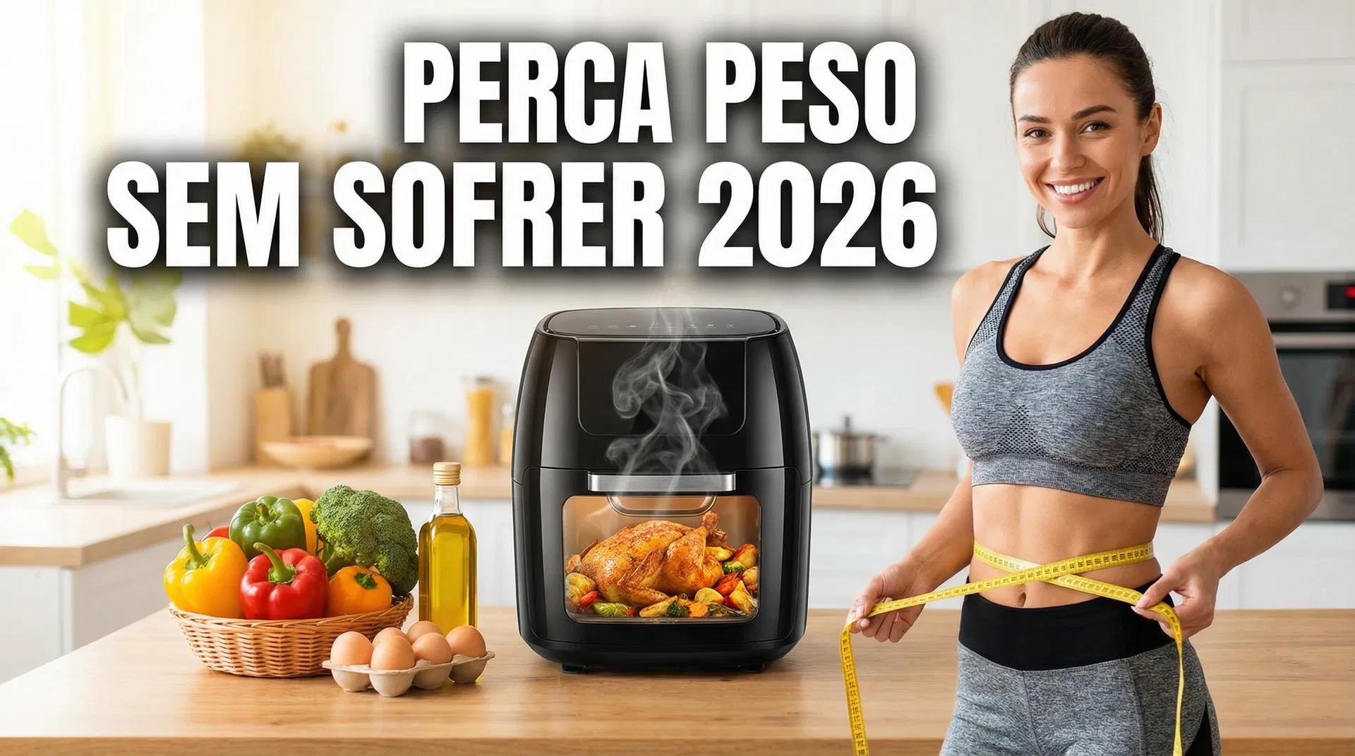 Cardápio Low Carb 7 Dias na Air Fryer: Perca Peso Sem Sofrer em 2026