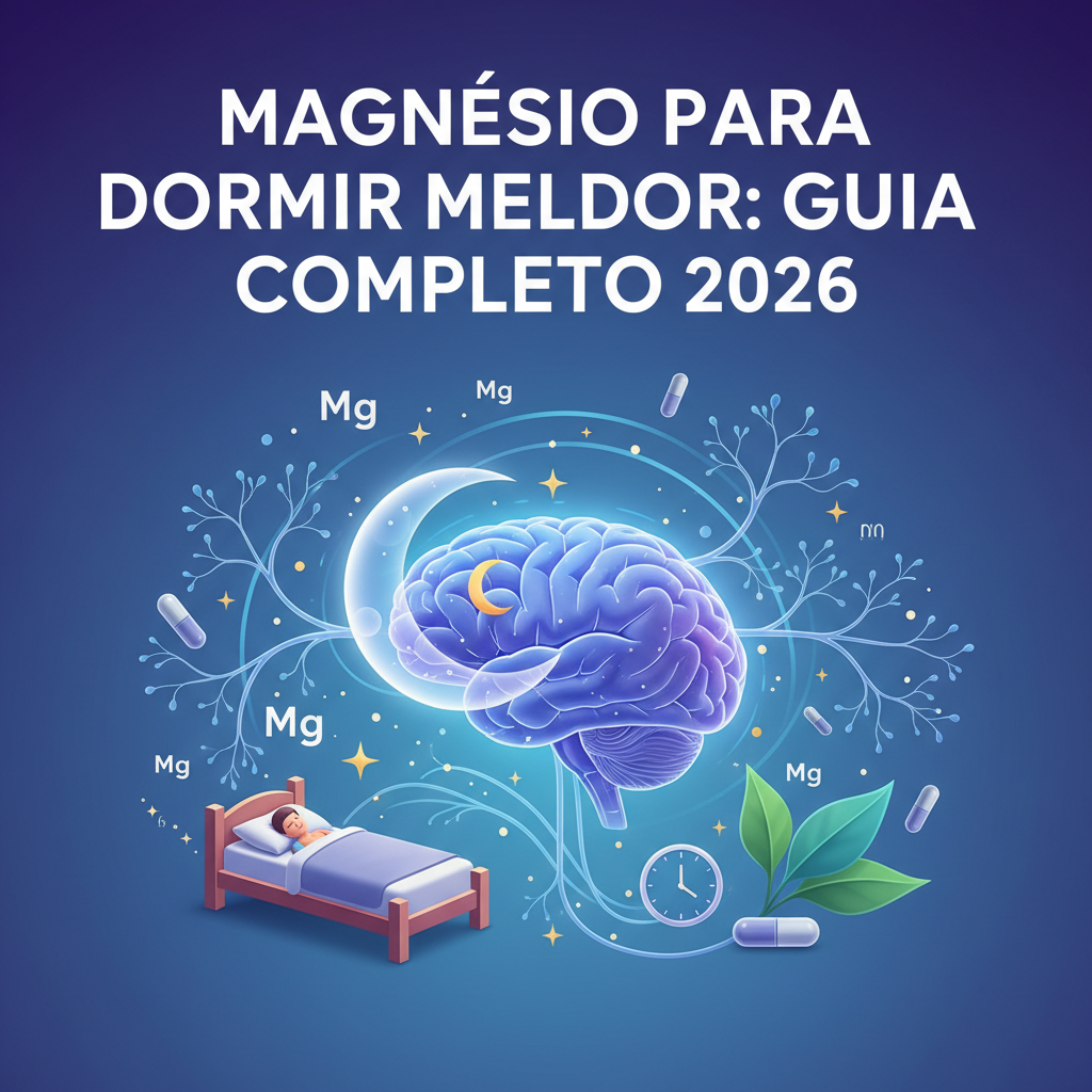 Magnésio Para Dormir Melhor: Guia Completo 2026