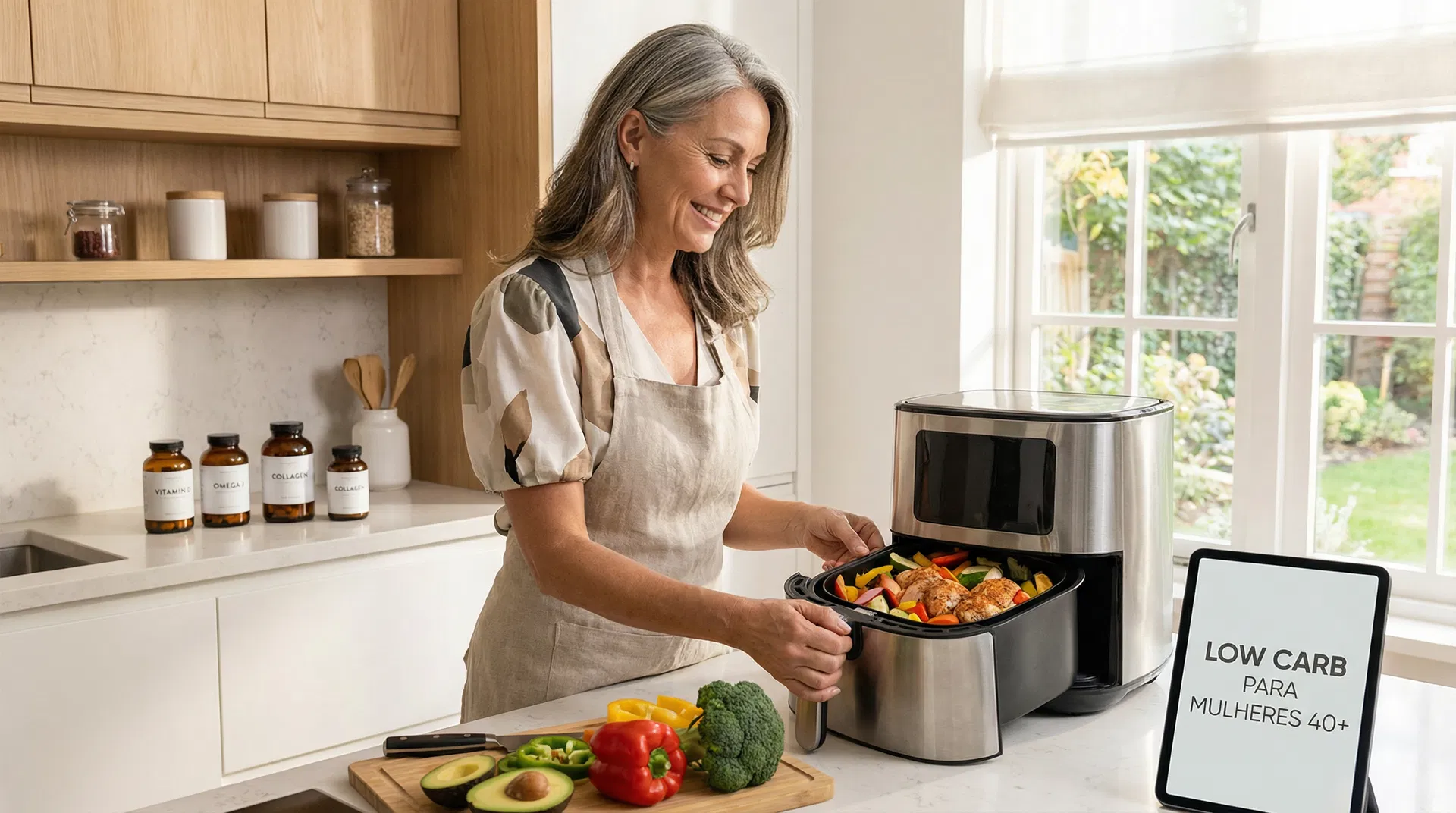 Low Carb Air Fryer para Mulheres Acima de 40 Anos: Como Emagrecer em 2026