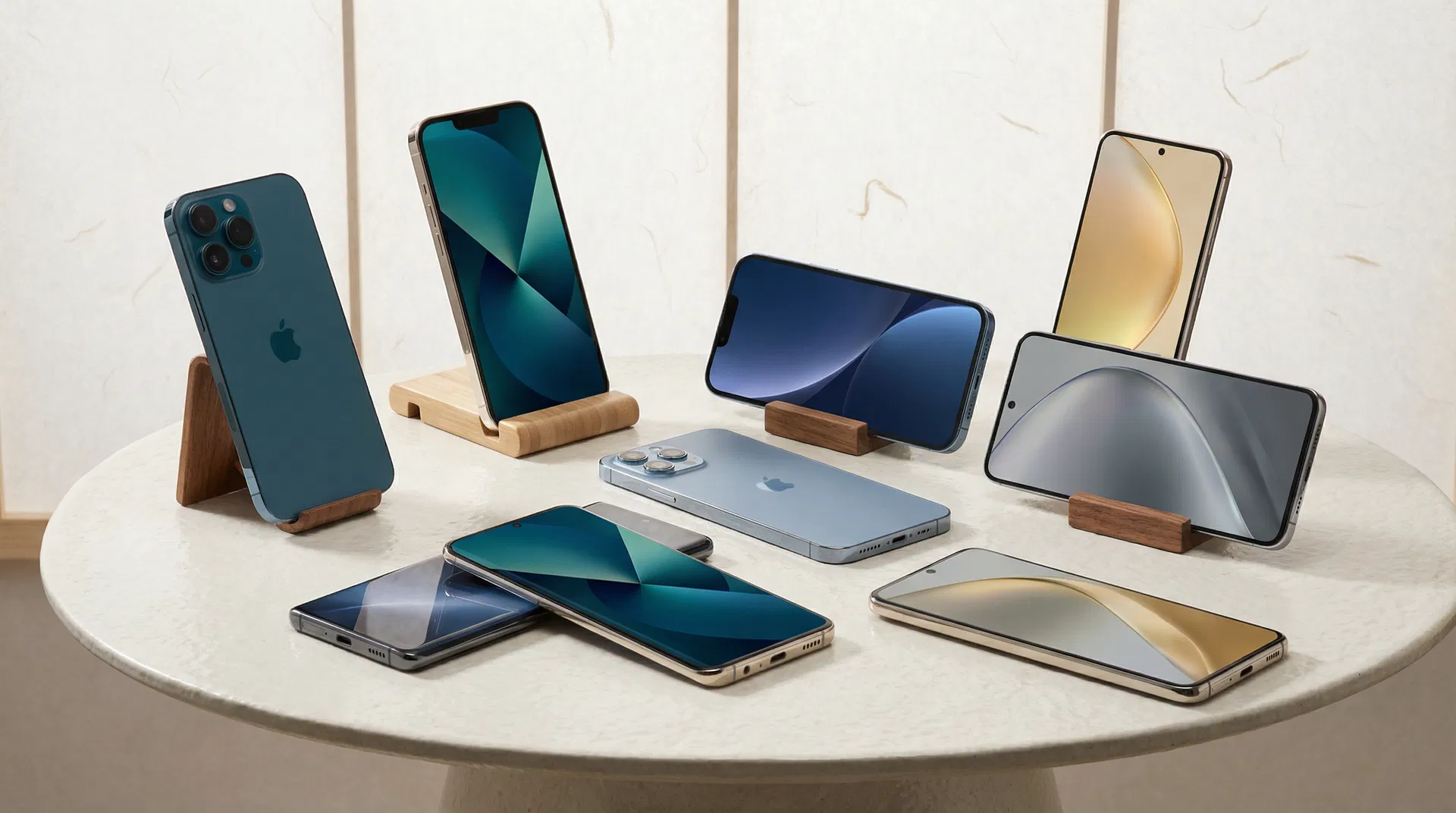 高品質な中古スマートフォンのコレクション