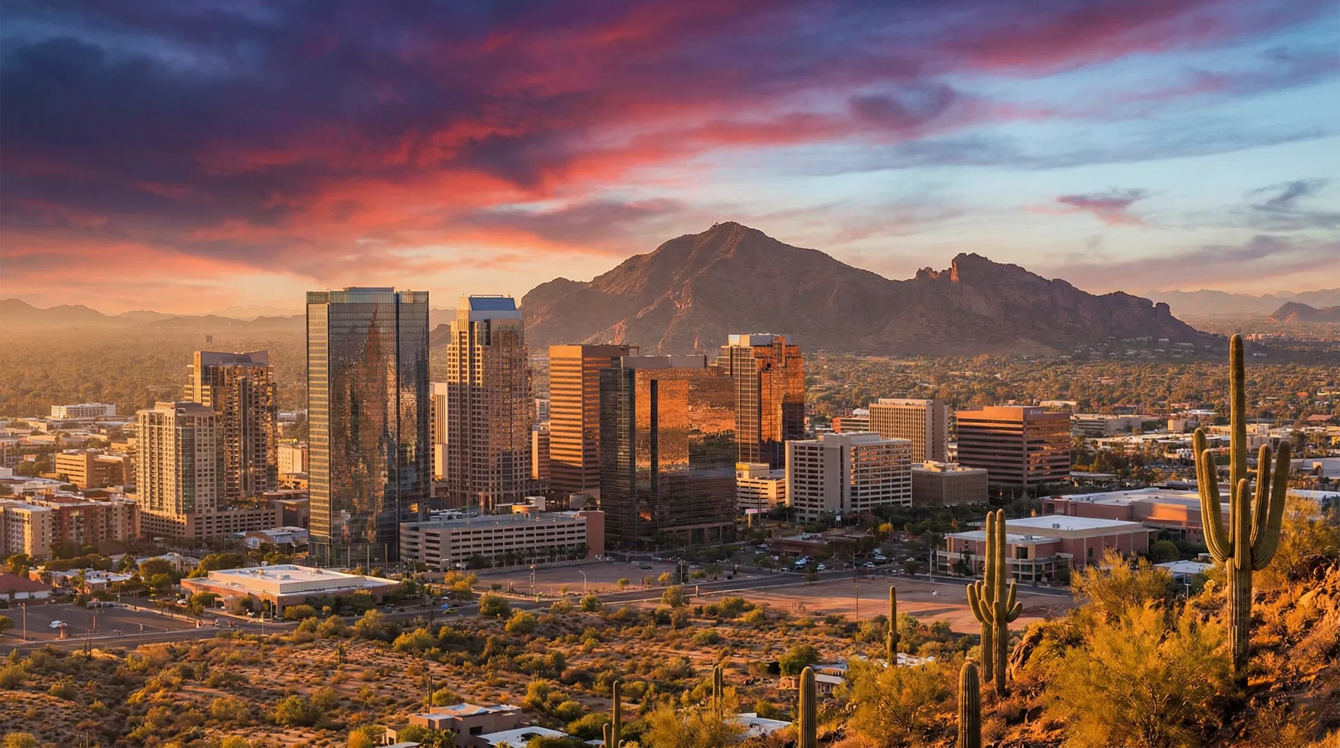 Phoenix skyline