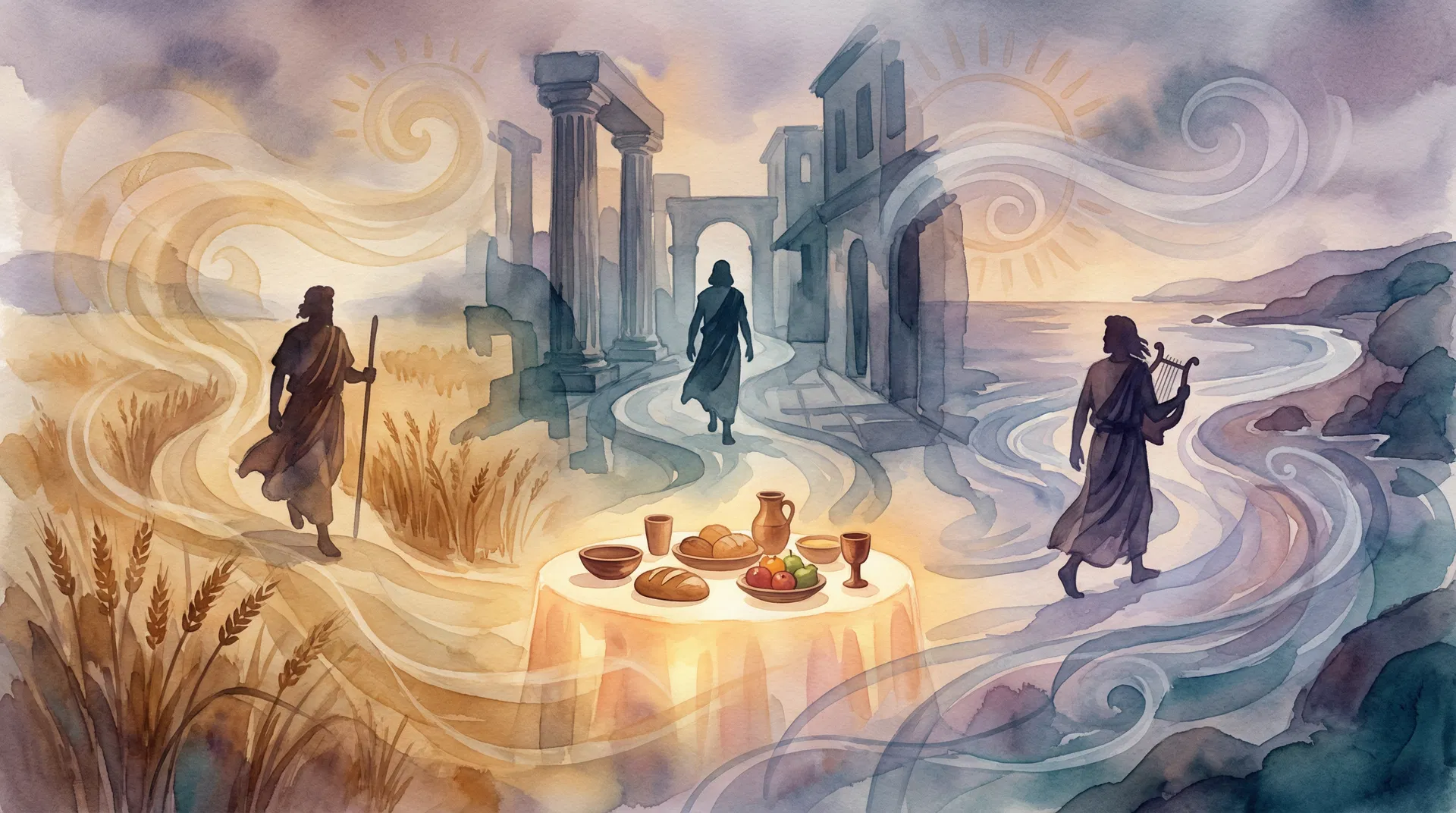 三位聖者的溫柔