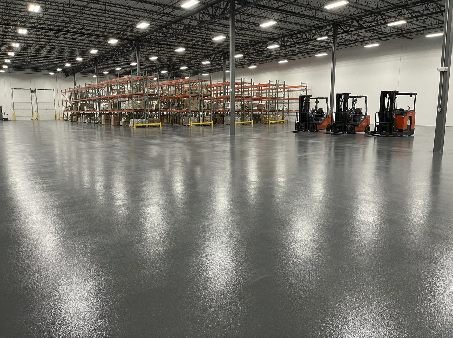 Commercial floor coating