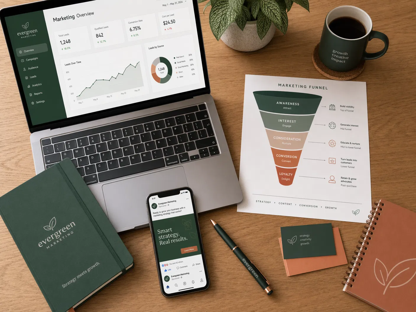 Campaign strategy workspace