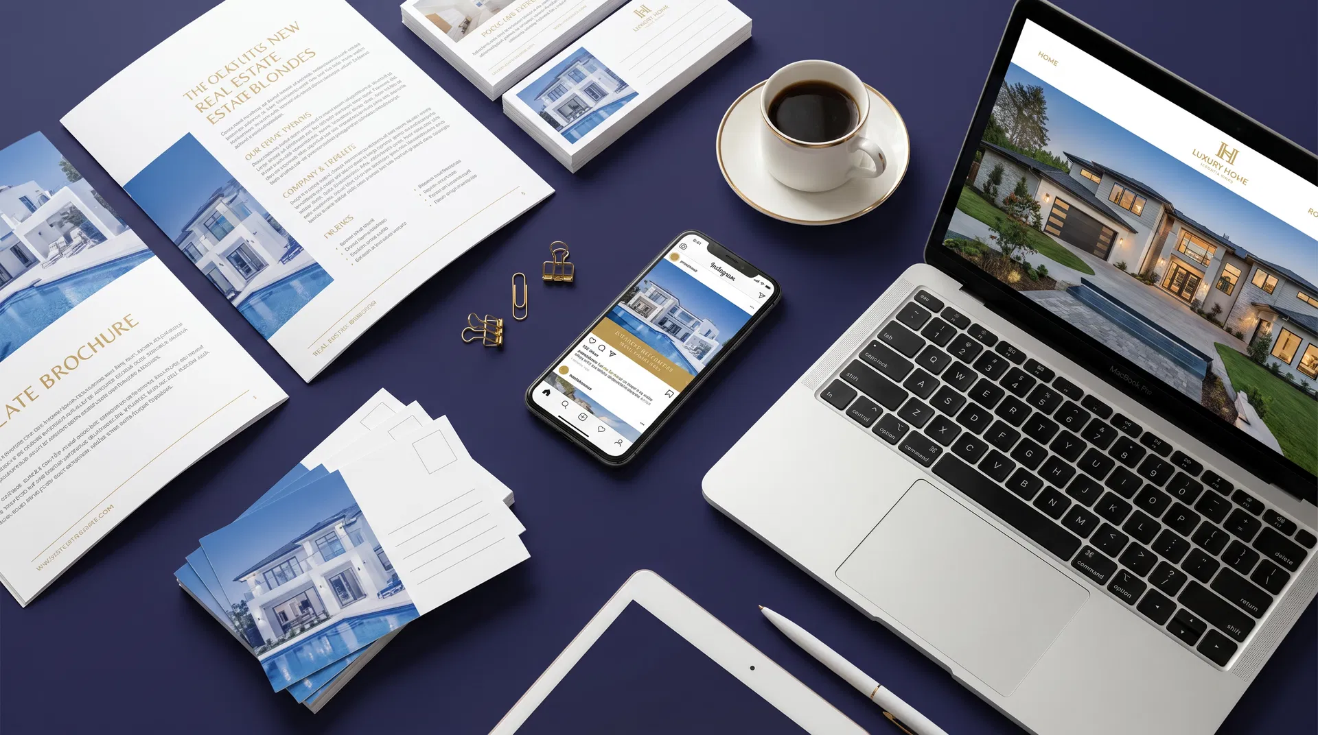 Listing marketing materials