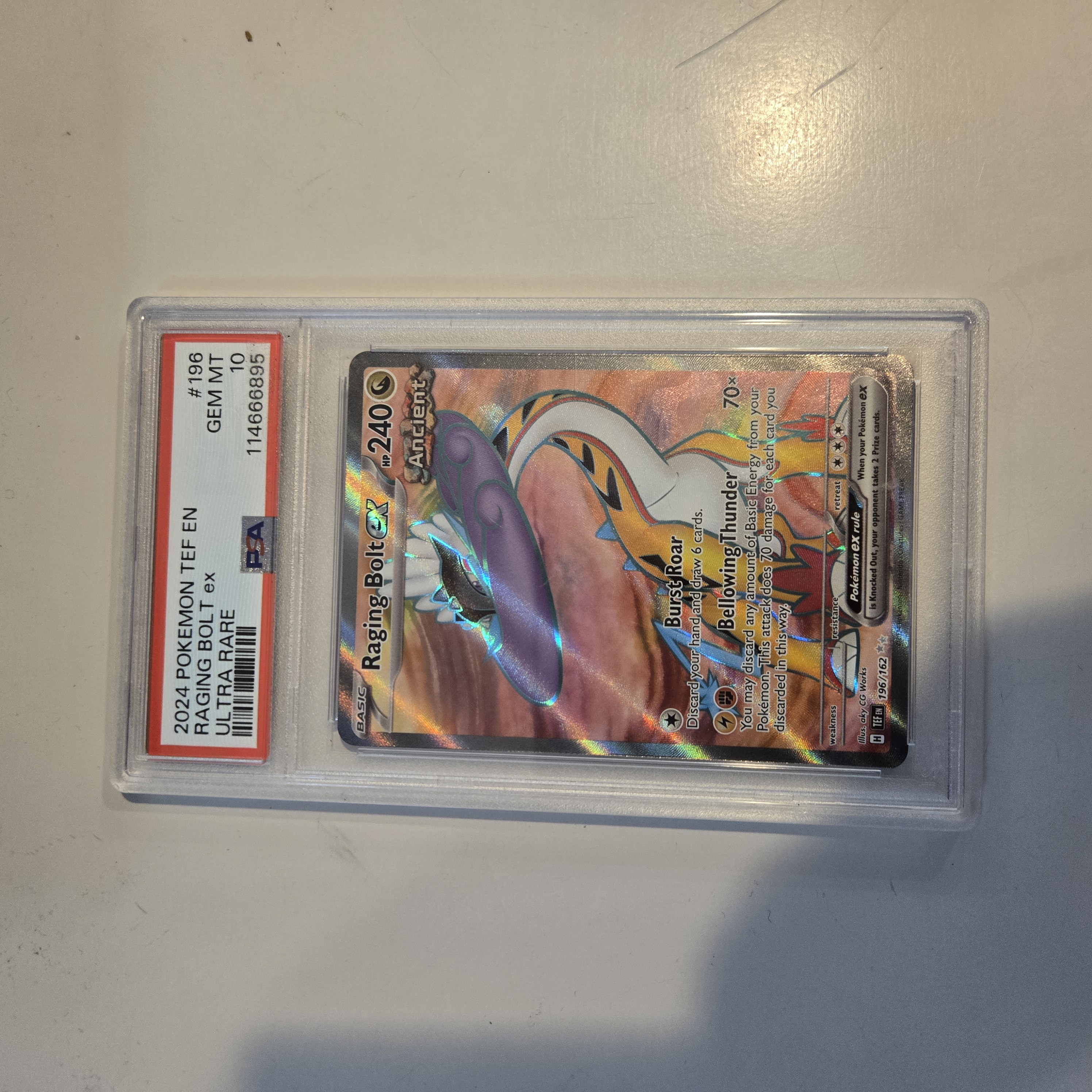 Raging Bolt #196 - PSA 10