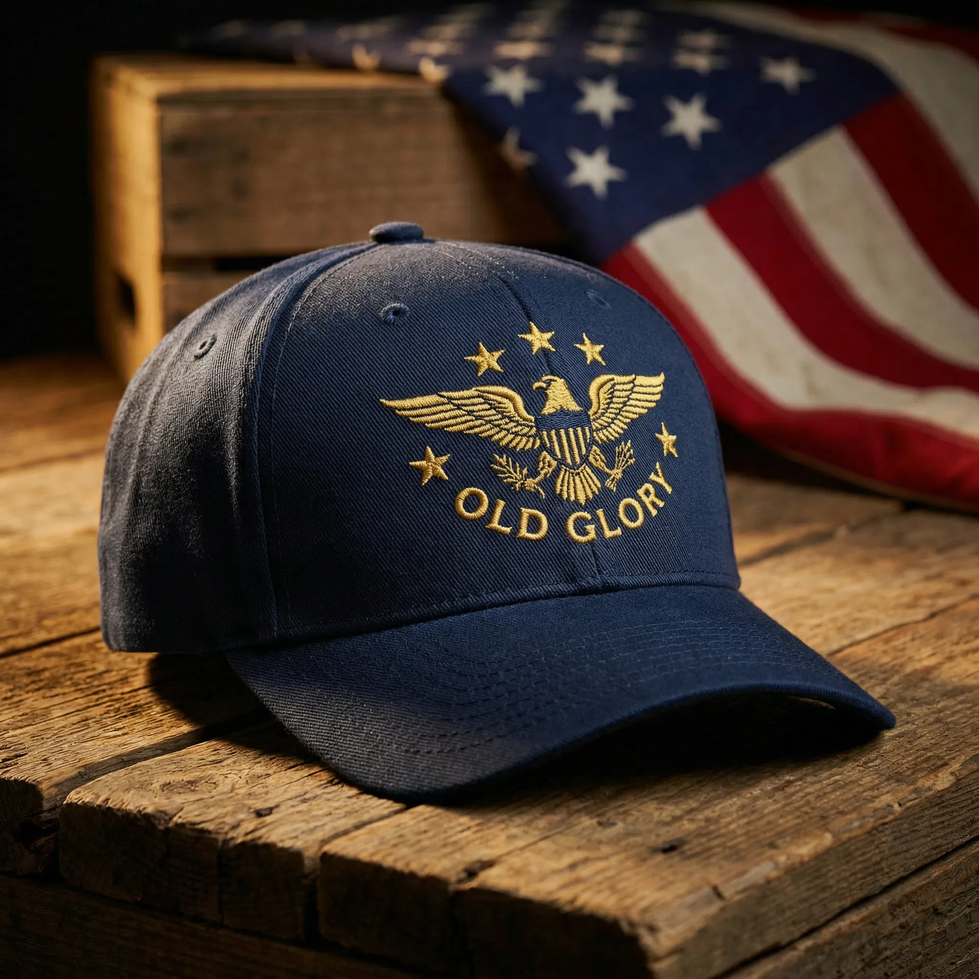 Old Glory Structured Hat
