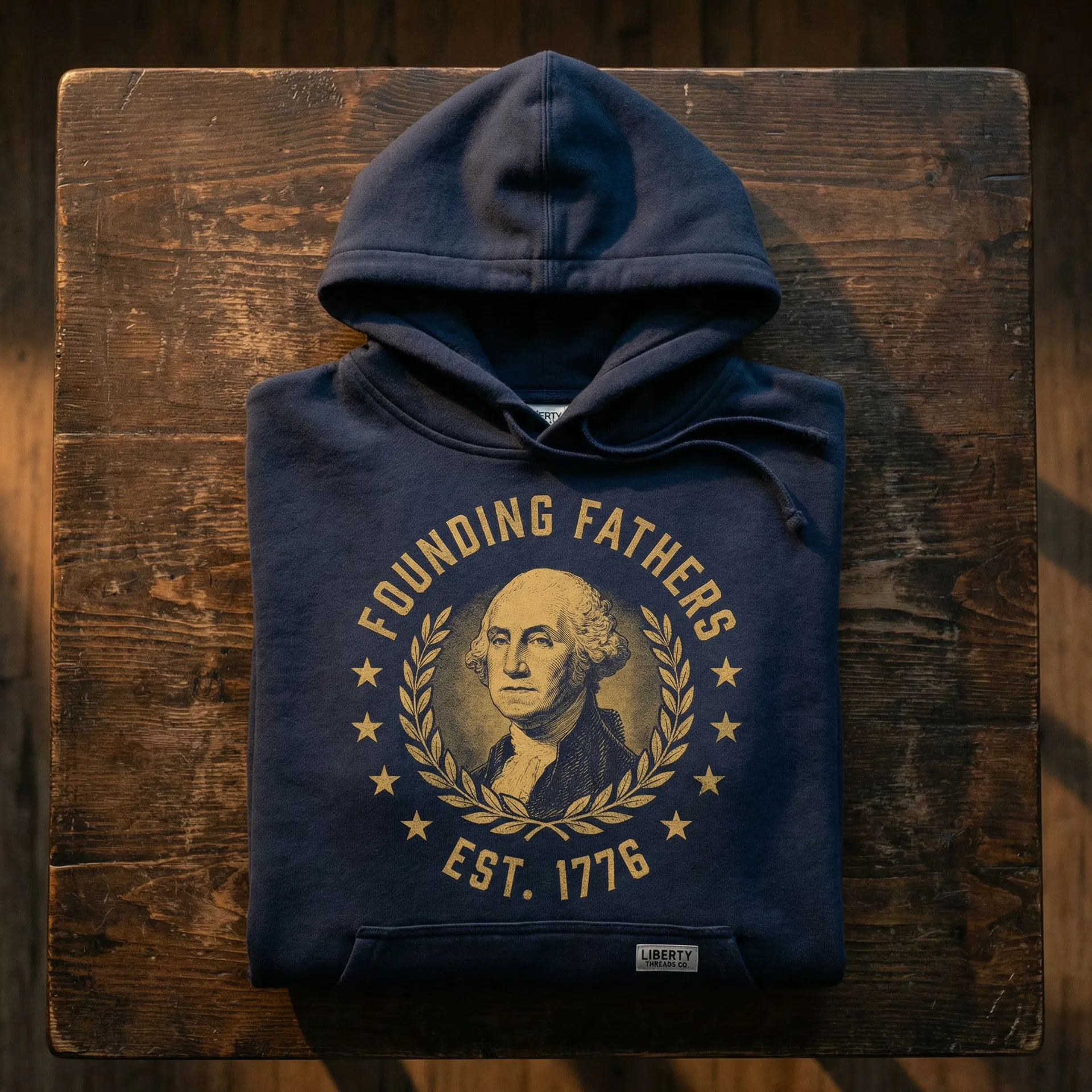 Founding Fathers Portrait Hoodie