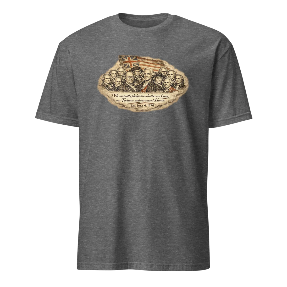 Declaration Signers Tee - Front Design