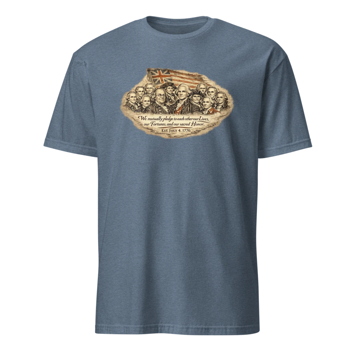 Declaration Signers Tee - Front Design