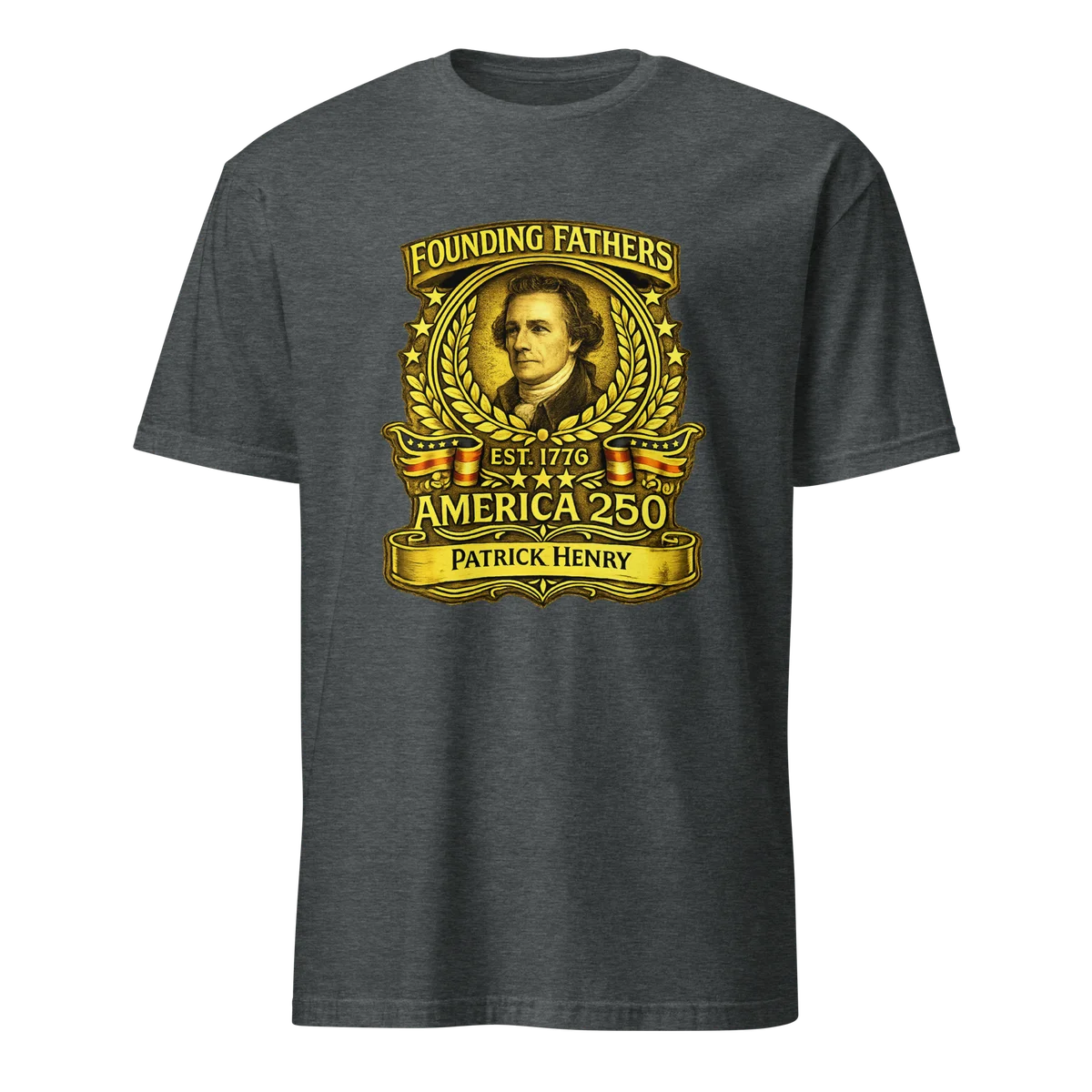 Patrick Henry Founders Tee - Front Design