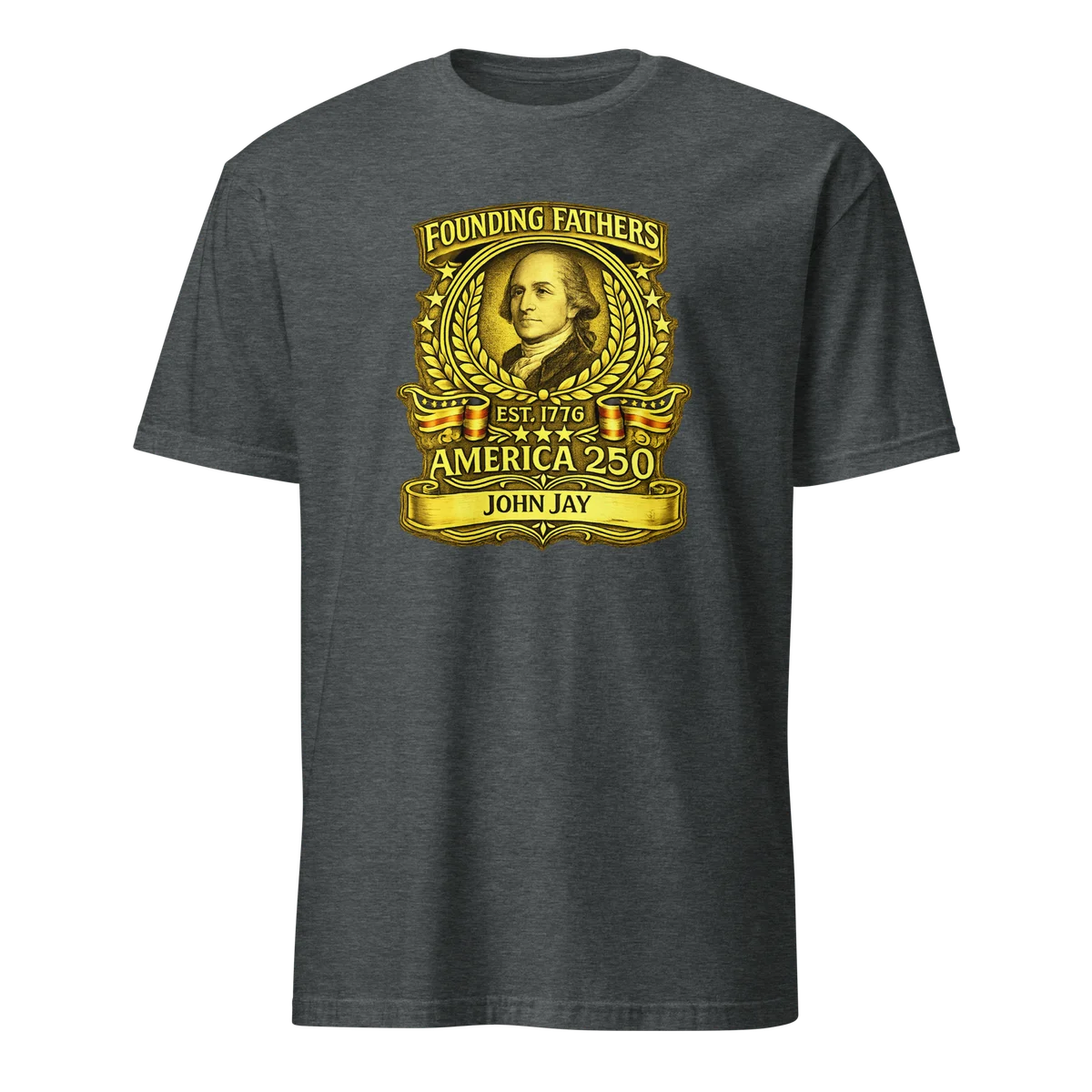 John Jay Founders Tee - Front Design