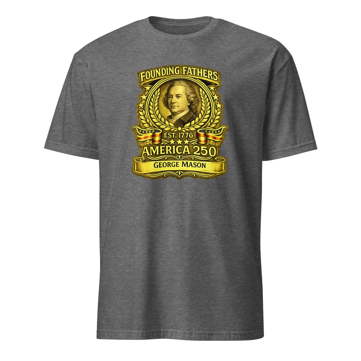 George Mason Founders Tee - Front Design