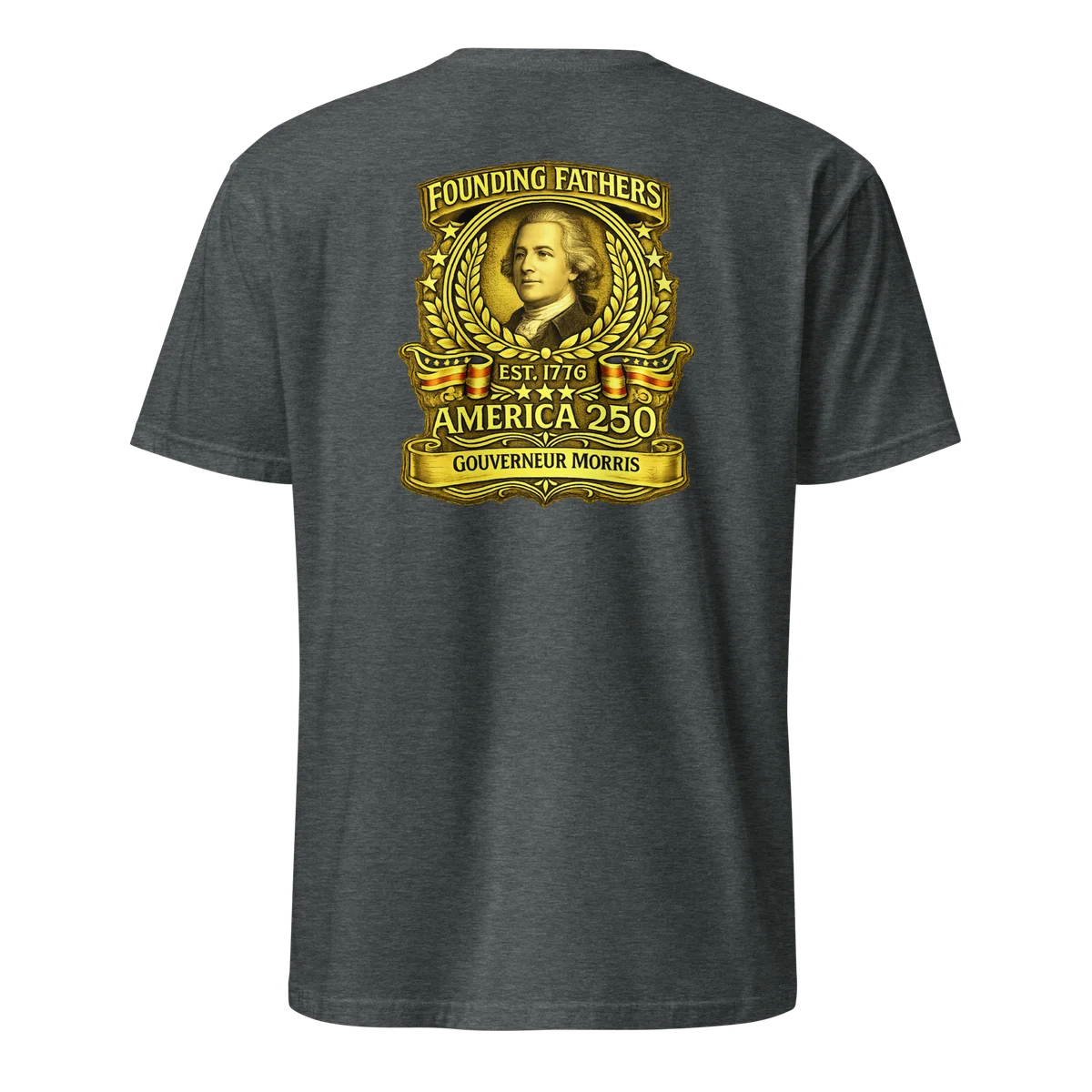 Gouverneur Morris Founders Tee- Back Design