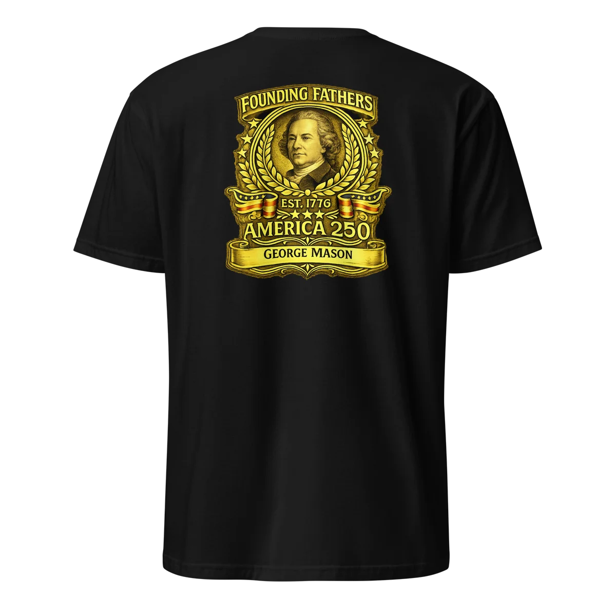 George Mason Founders Series T-Shirt - Back Print - view 1