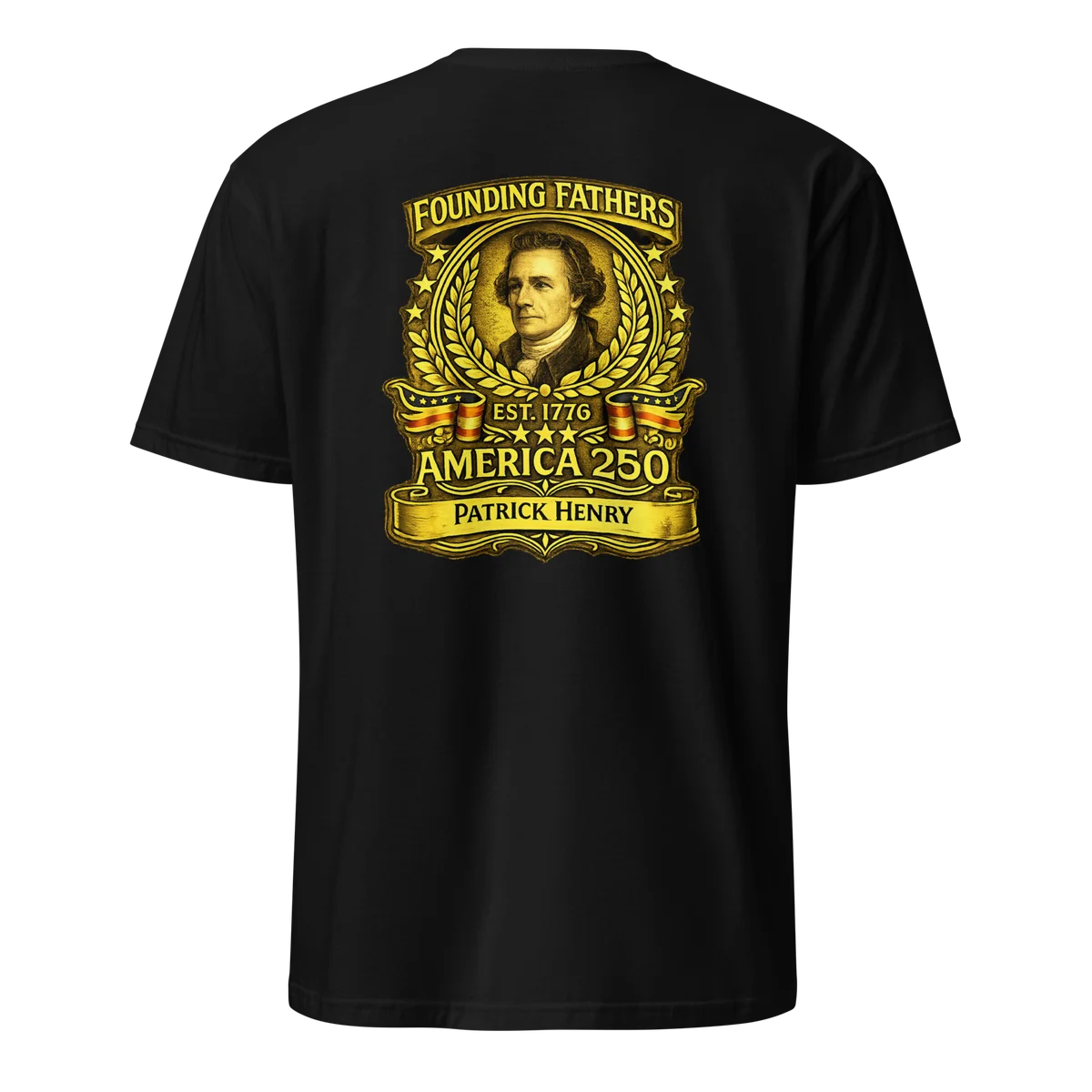 Patrick Henry Founders Series T-Shirt - Back Print - view 1