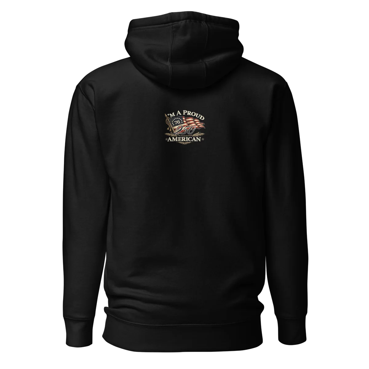 Declaration of Independence Flag Hoodie thumbnail 2