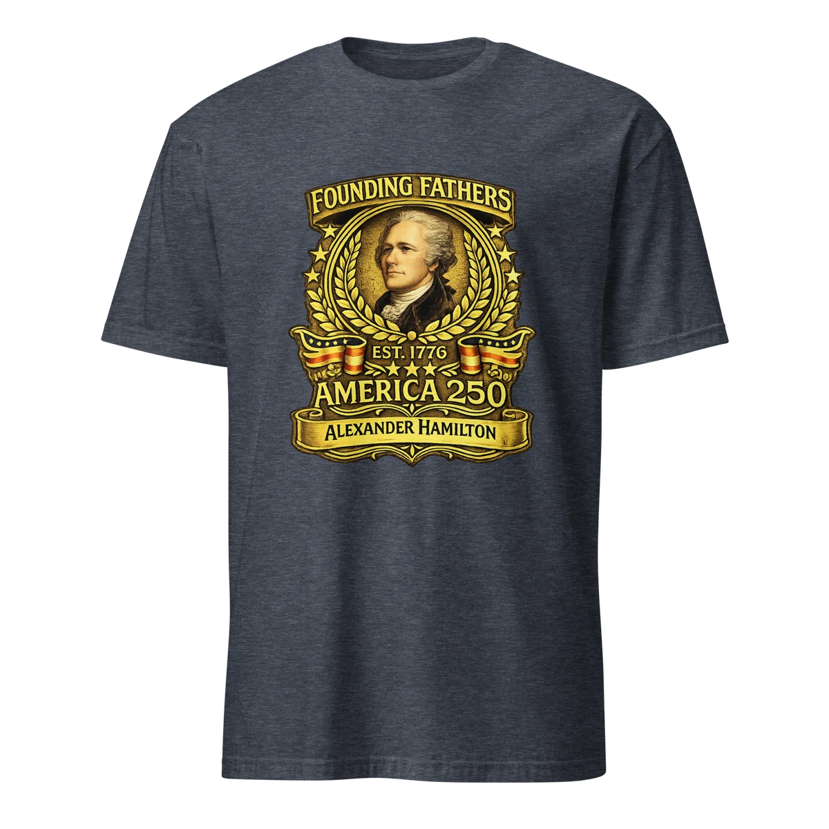 Alexander Hamilton Founders Tee - Front Design