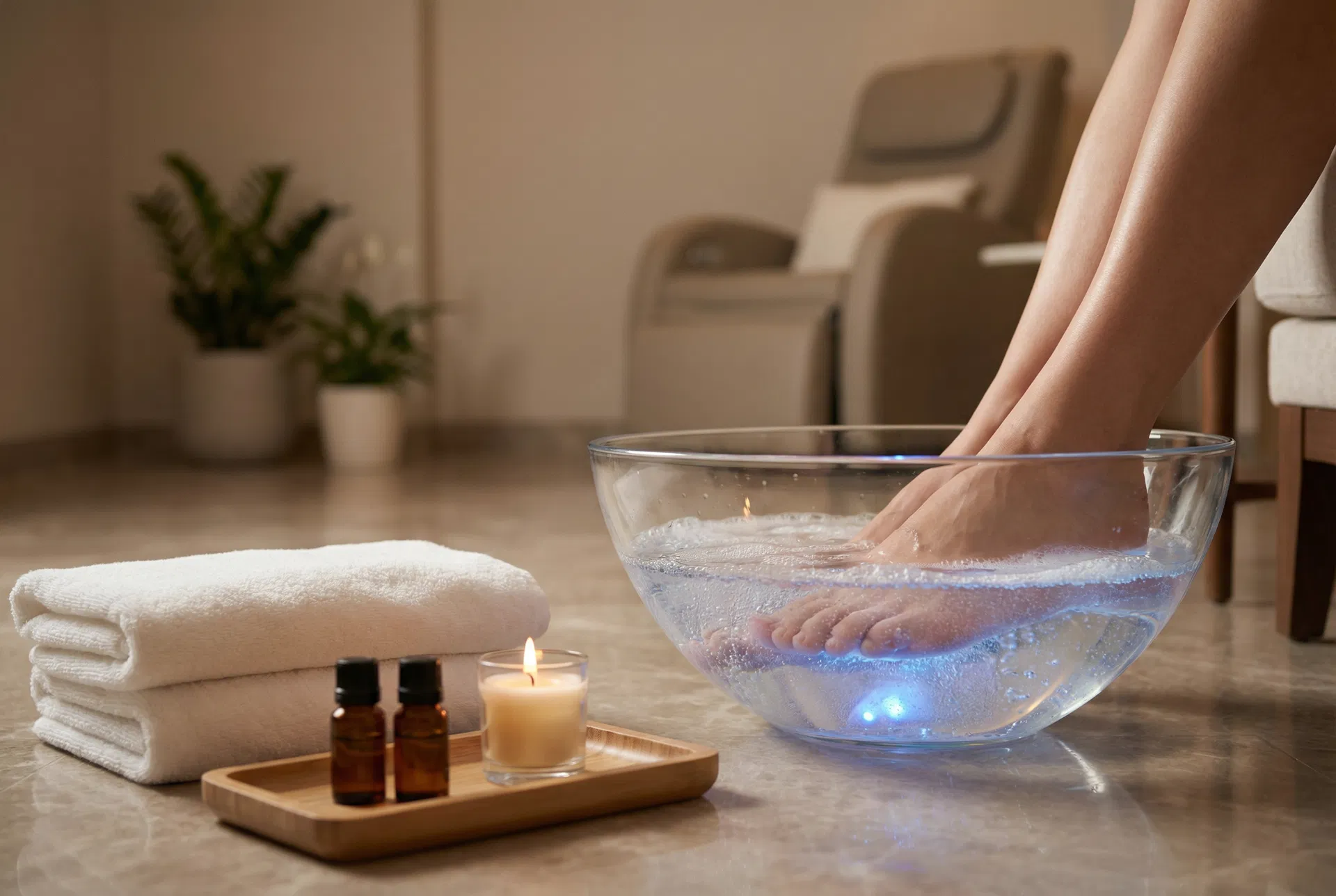 Ionic Foot Bath