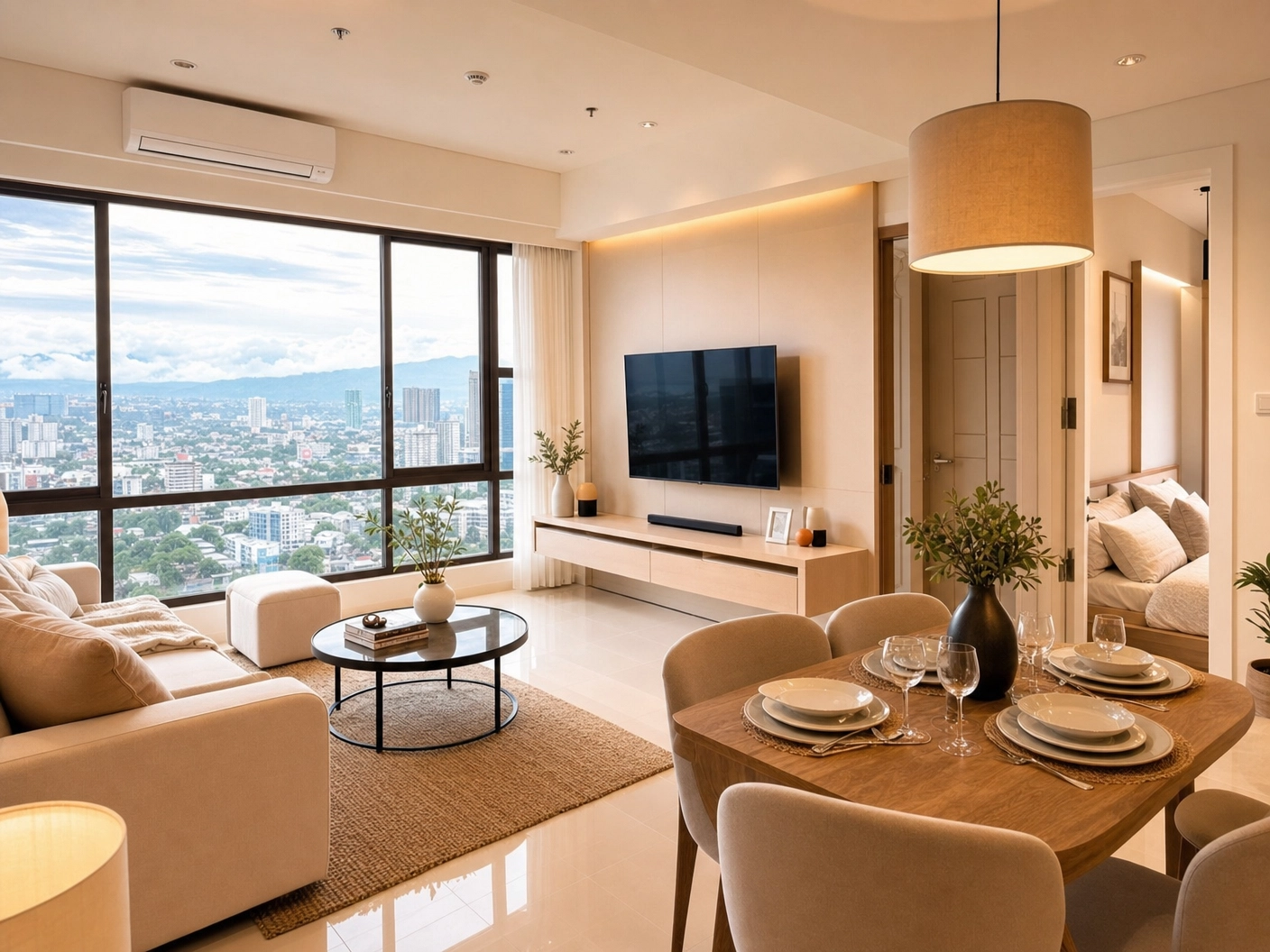 2BR Semi-Furnished Condo