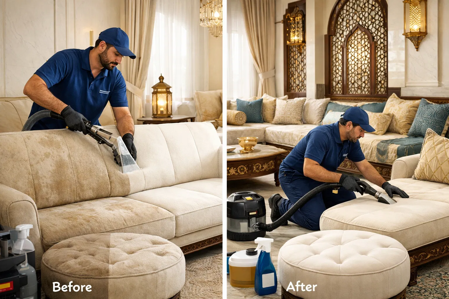 تنظيف المفروشات