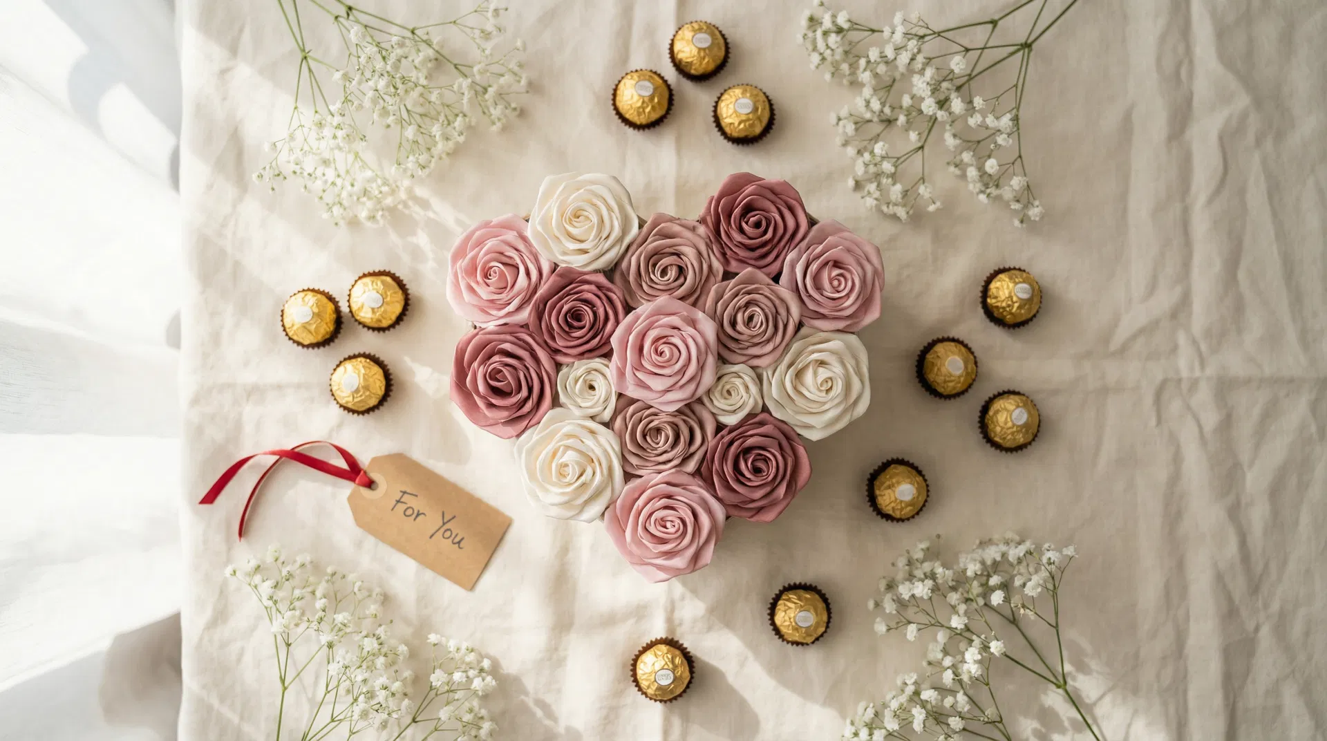 Arreglo floral artesanal