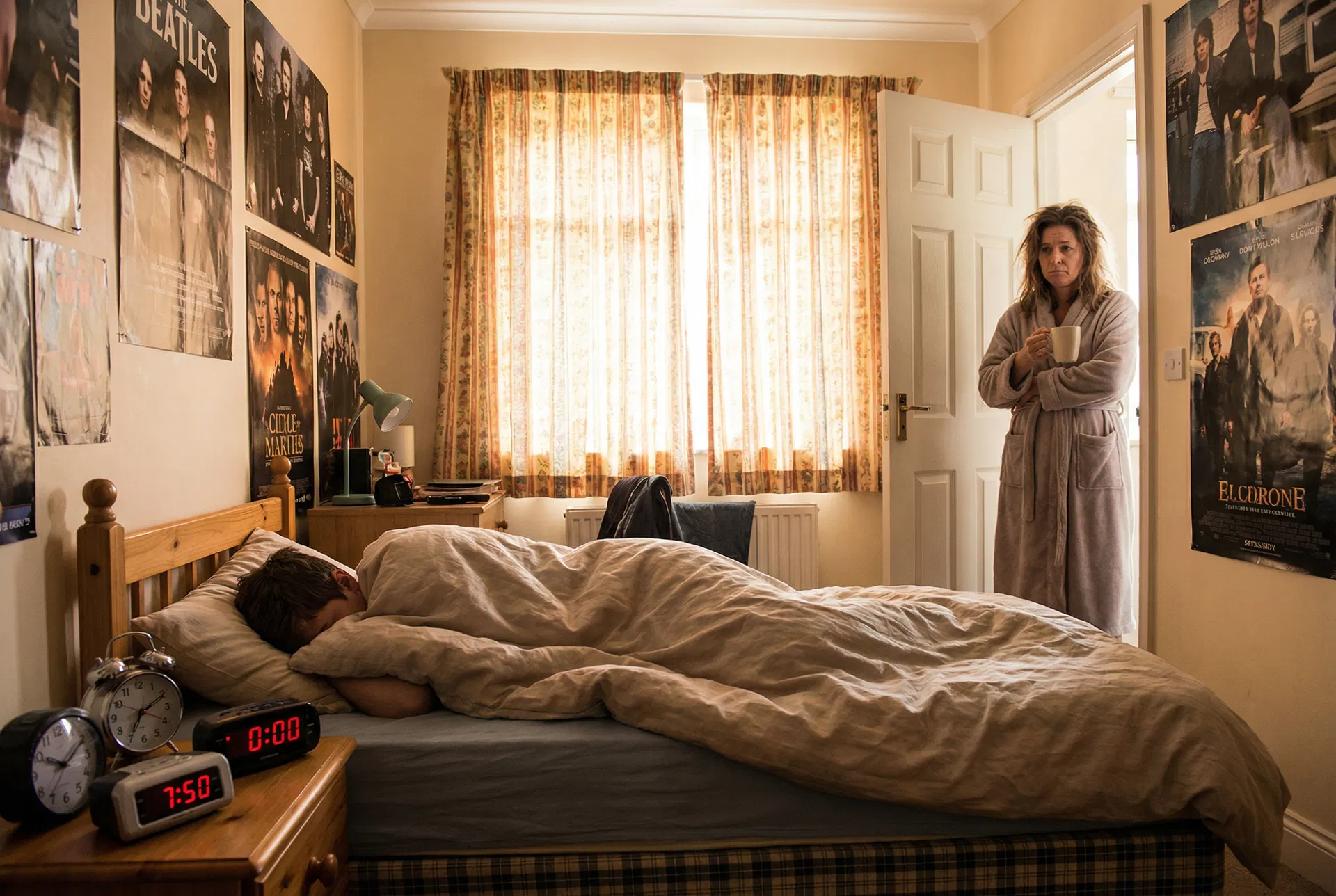 Teenager struggling to wake up despite multiple alarms