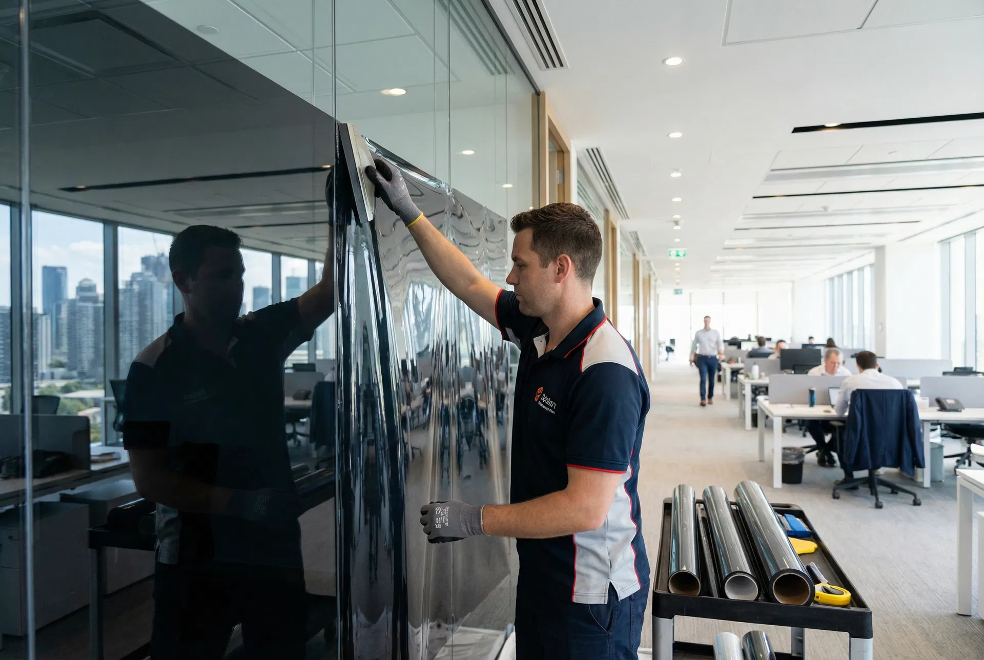 Window Film Treatment