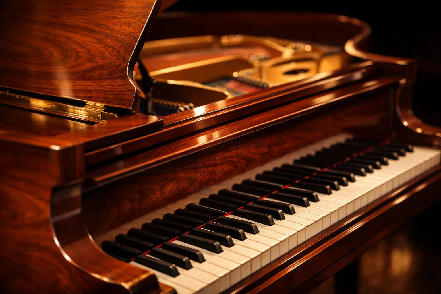Grand Piano Detail