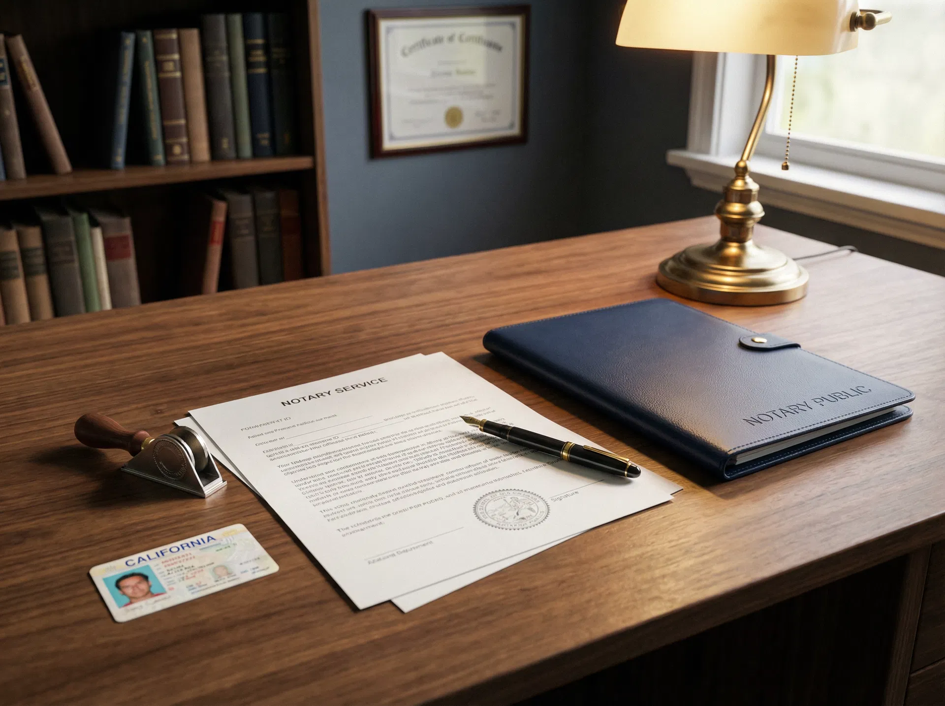 Professional notary service