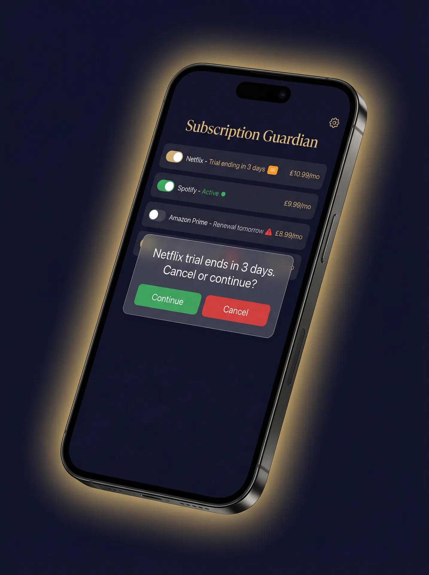 Subscription Guardian