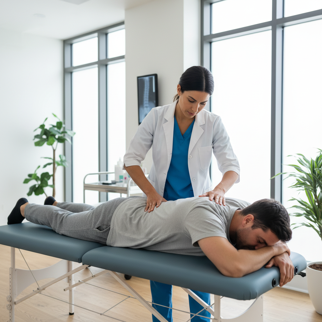 Chiropractic treatment at Hampstead Chiropractic