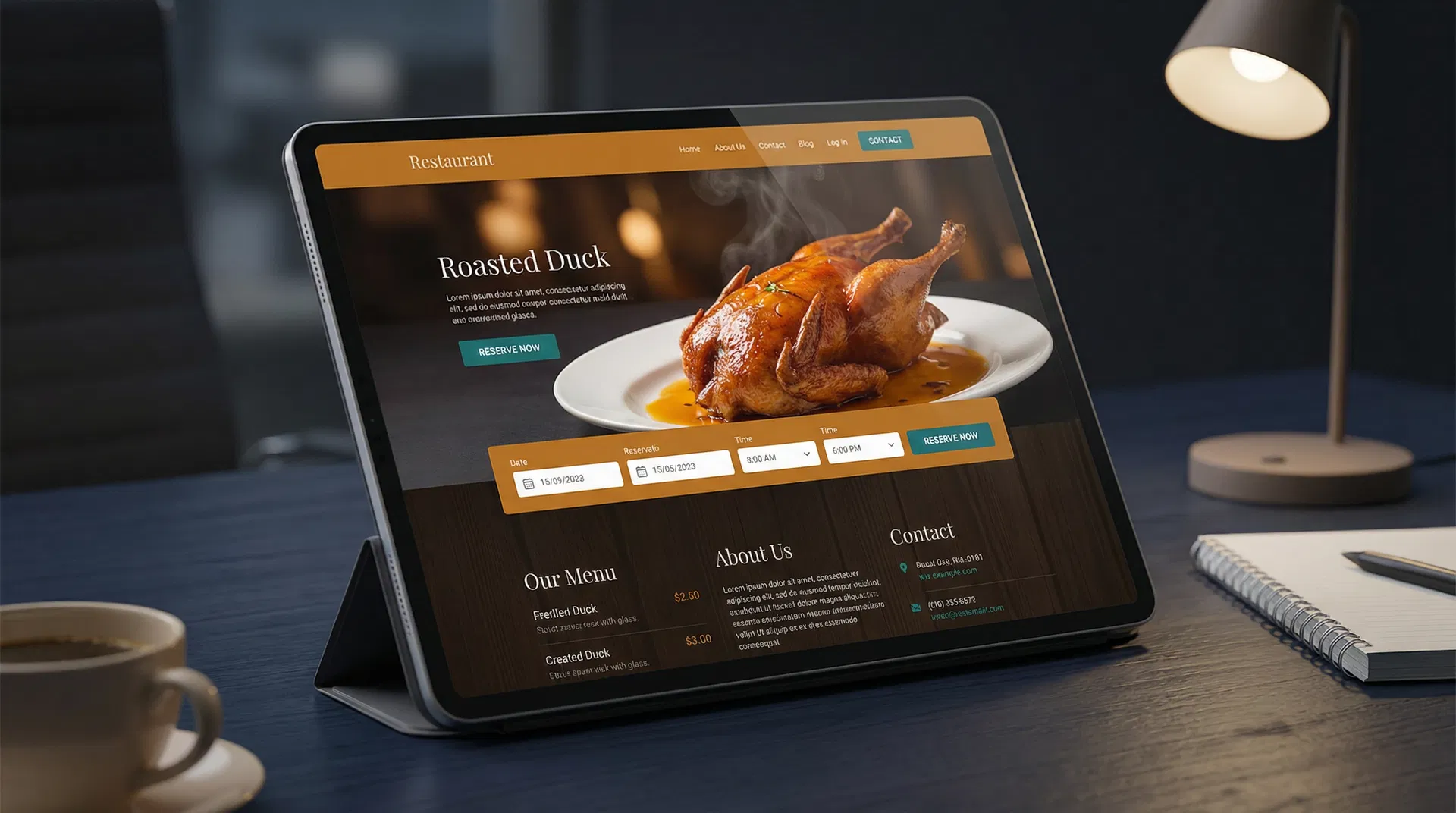 Restaurant Website